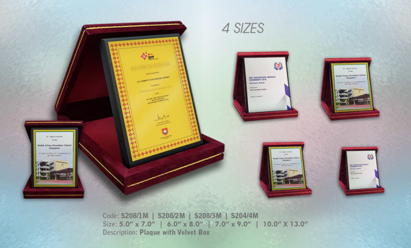 s208 velvet box singapore